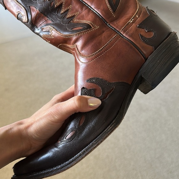 Stetson Men’s Cowboy Boots size 8 1/2 - Picture 8 of 9